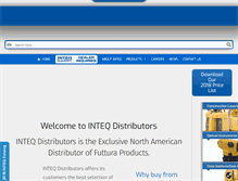 Tablet Screenshot of inteqdistributors.com